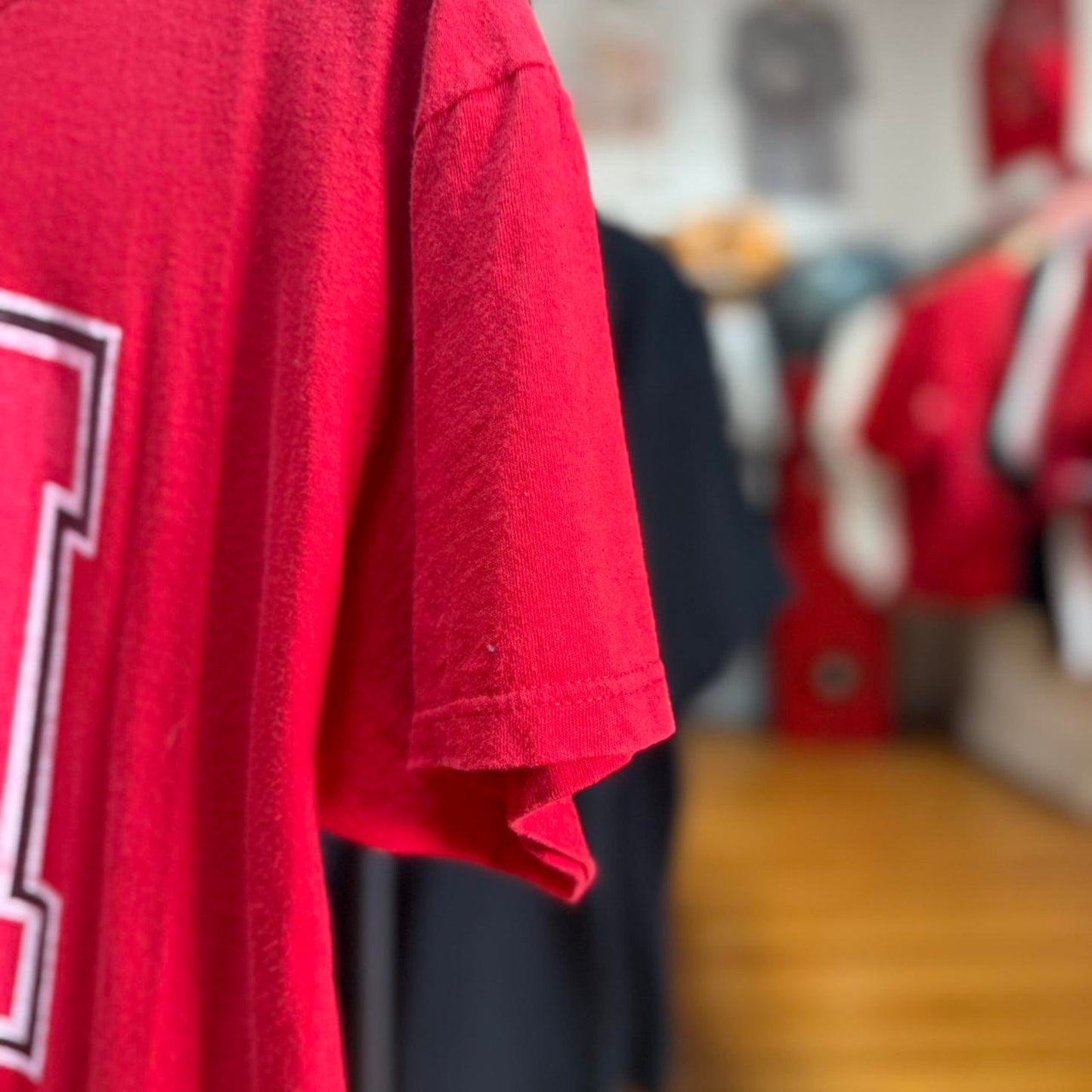 Vintage 90s Nebraska Huskers Football T-Shirt - Large