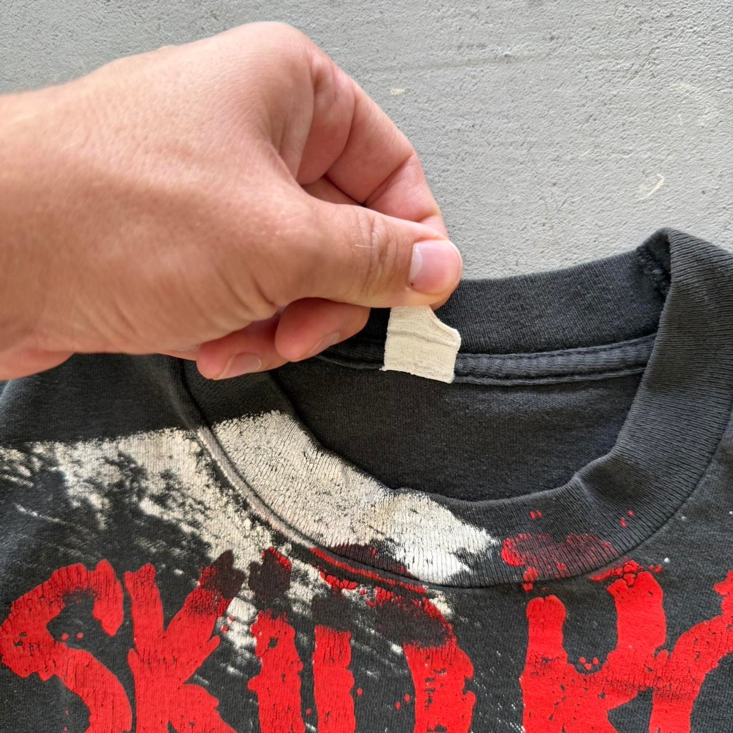 Vintage 1989 Skid Row Makin a Mess of the US Band T-Shirt - Large