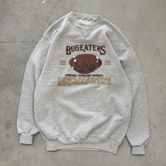 Vintage 90s Nebraska Huskers Bugeaters Crewneck - Large