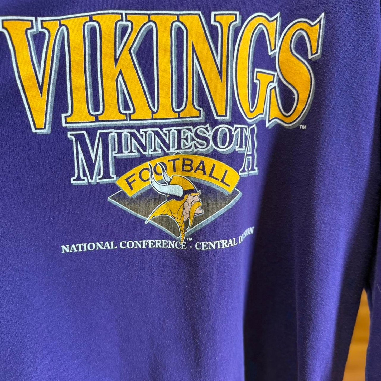 Vintage 90s Minnesota Vikings NFL Football Crewneck