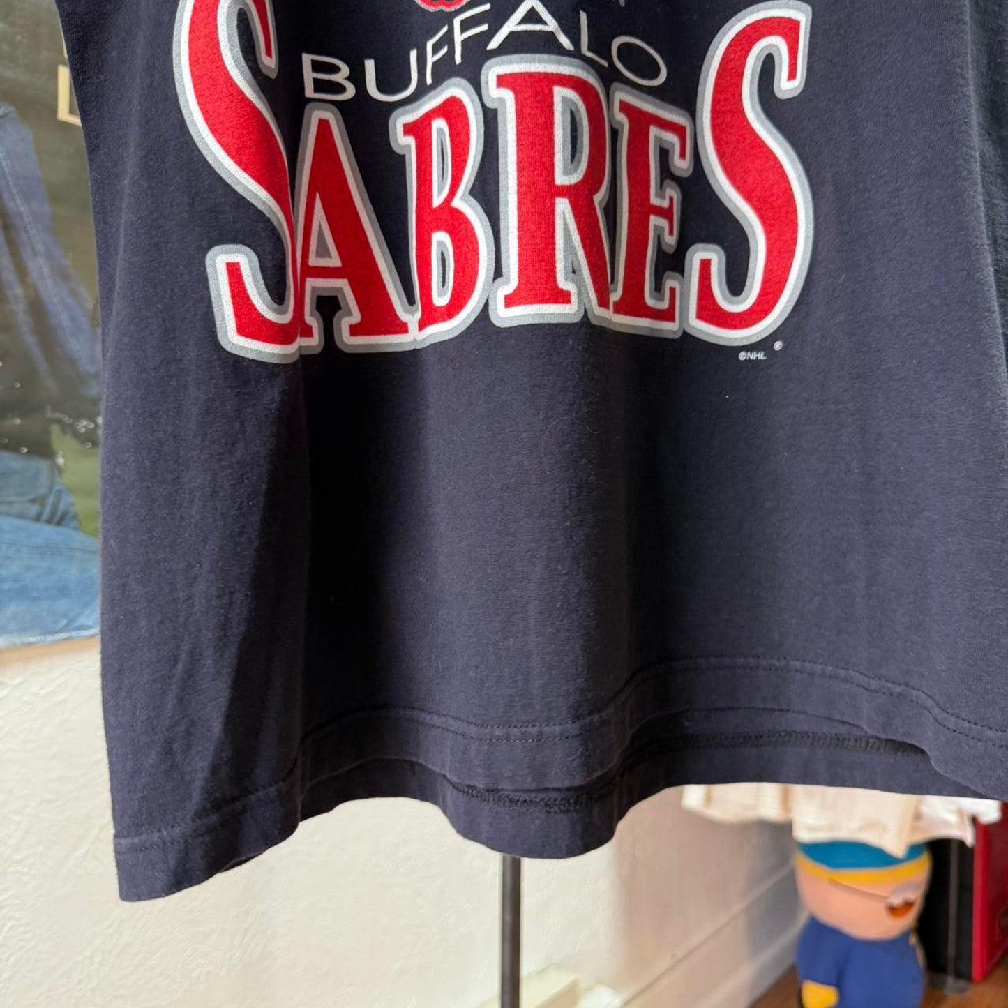 Vintage 90s Buffalo Sabres Champions NHL Hockey T-Shirt - Large