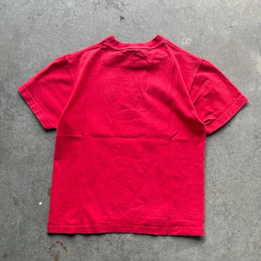 Vintage 90s Nebraska Huskers Embroidered T-Shirt - Medium