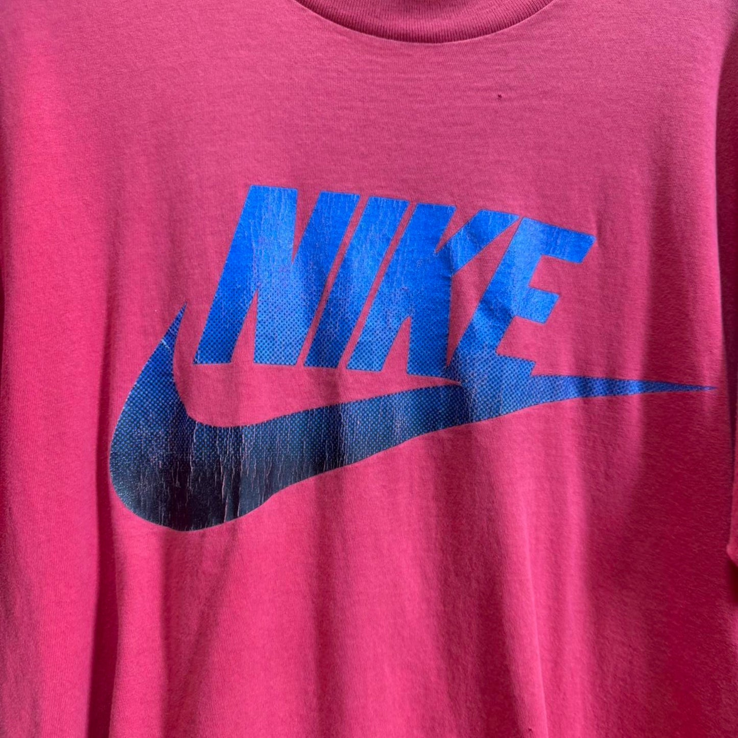 Vintage 90s Nike Swoosh Check Logo T-Shirt