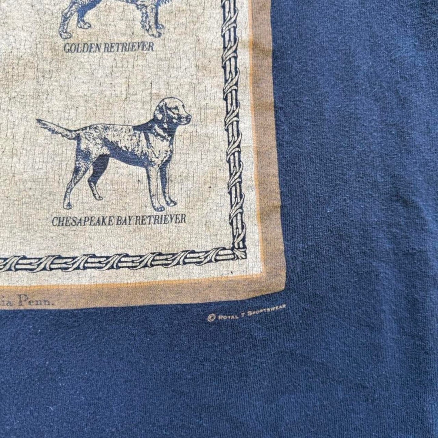 Vintage 90s American Outdoors Dog Animal T-Shirt - X-Large