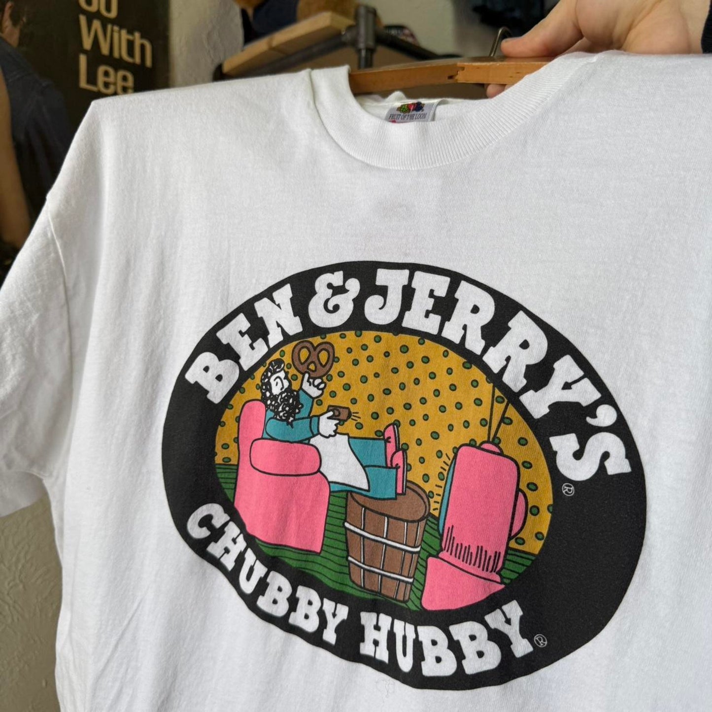 Vintage 90s Ben and Jerry’s Chubby Hubby Jce Cream T-Shirt - XX-Large