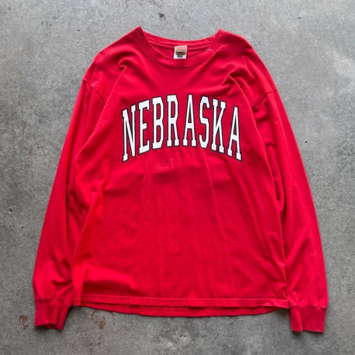 Vintage 90s Nebraska Huskers Long Sleeve T-Shirt - Large
