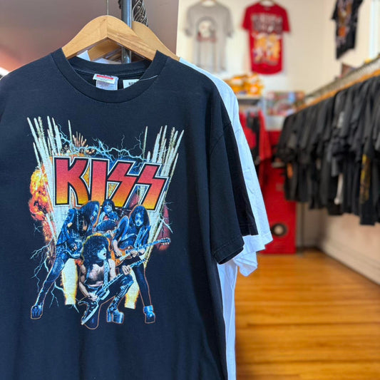 Vintage 90s KISS Band Concert Music T-Shirt
