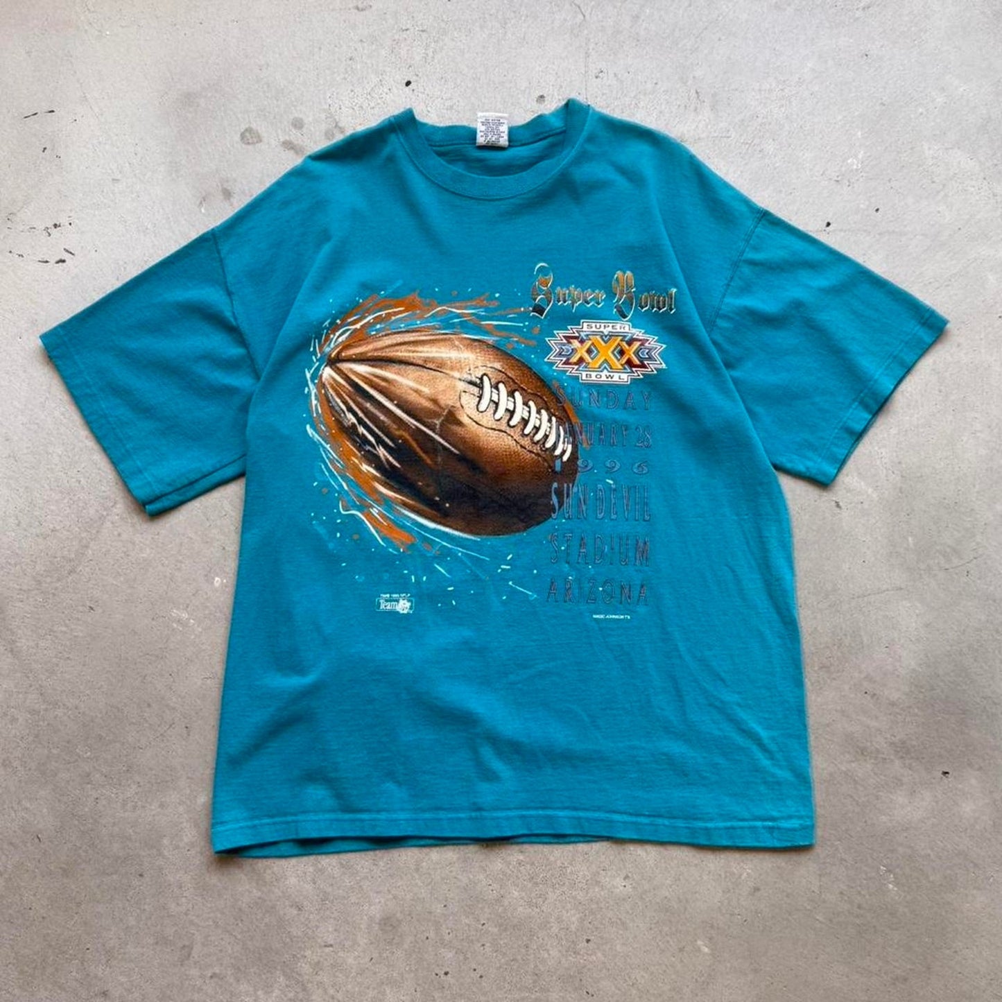 Vintage 90s Super Bowl XXX NFL Football T-Shirt - X-Large