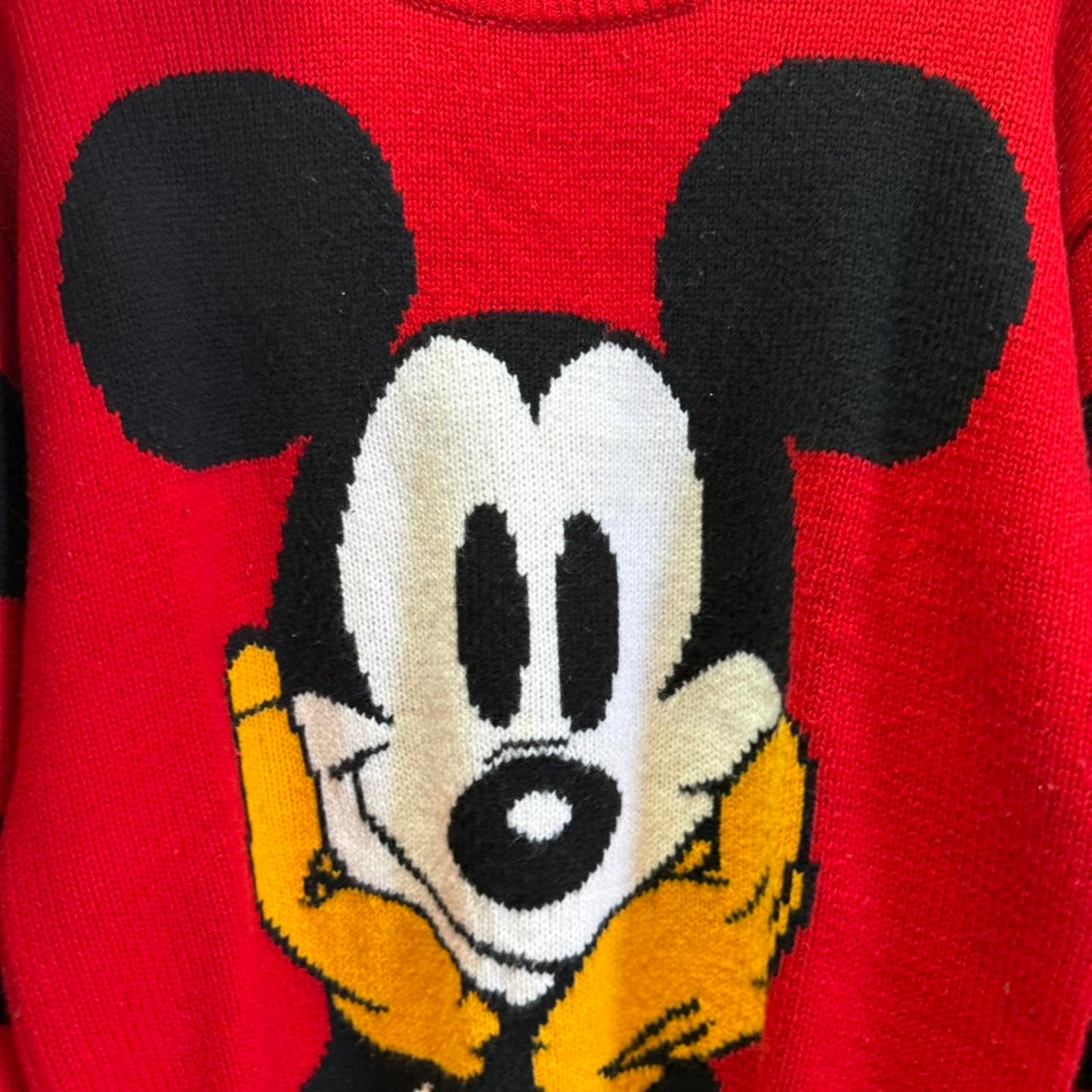 Vintage 90s Disney Mickey Mouse Sweater - Medium