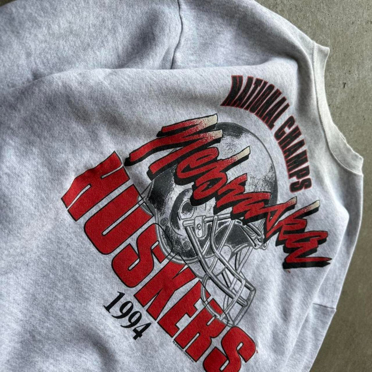 Vintage 1994 Nebraska Huskers National Champs Crewneck - XX-Large