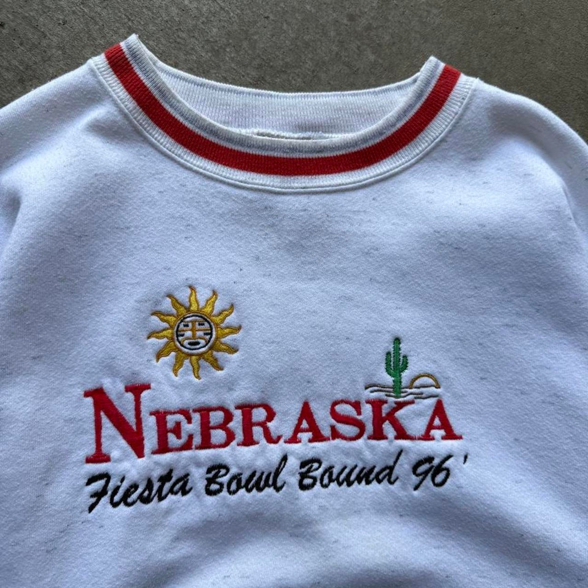Vintage 1996 Nebraska Huskers Fiesta Bowl Desert Crewneck - XX-Large