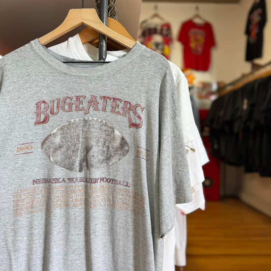 Vintage 90s Nebraska Huskers Bugeaters Football T-Shirt