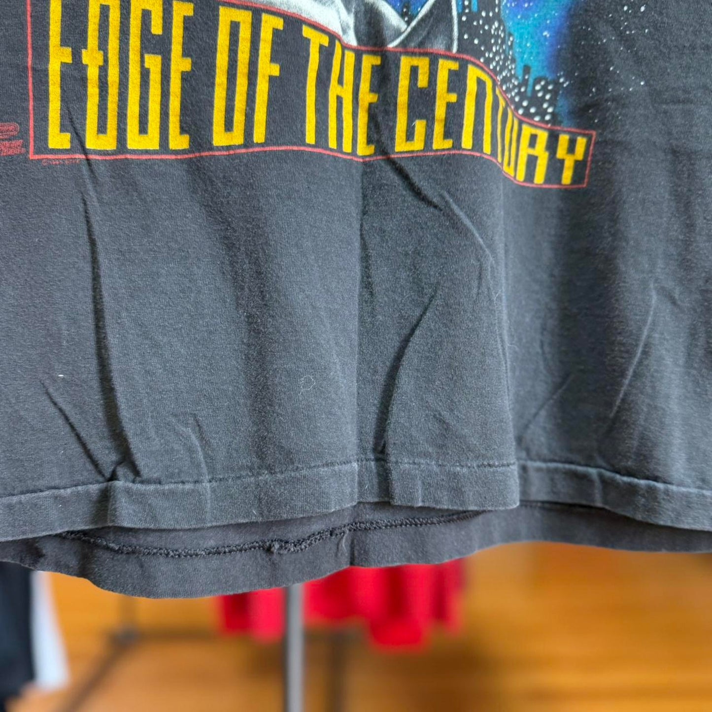 Vintage 90s Styx Edge of the Century Band Concert T-Shirt