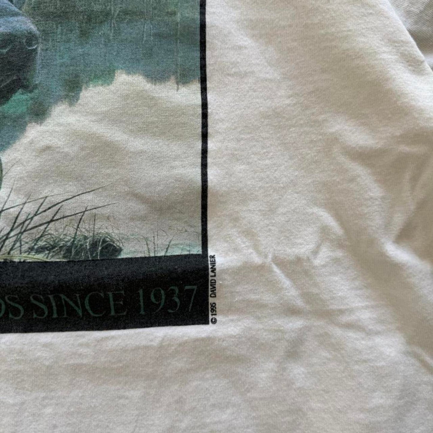 Vintage 90s Ducks Unlimited Lab Labrador Animal T-Shirt - X-Large