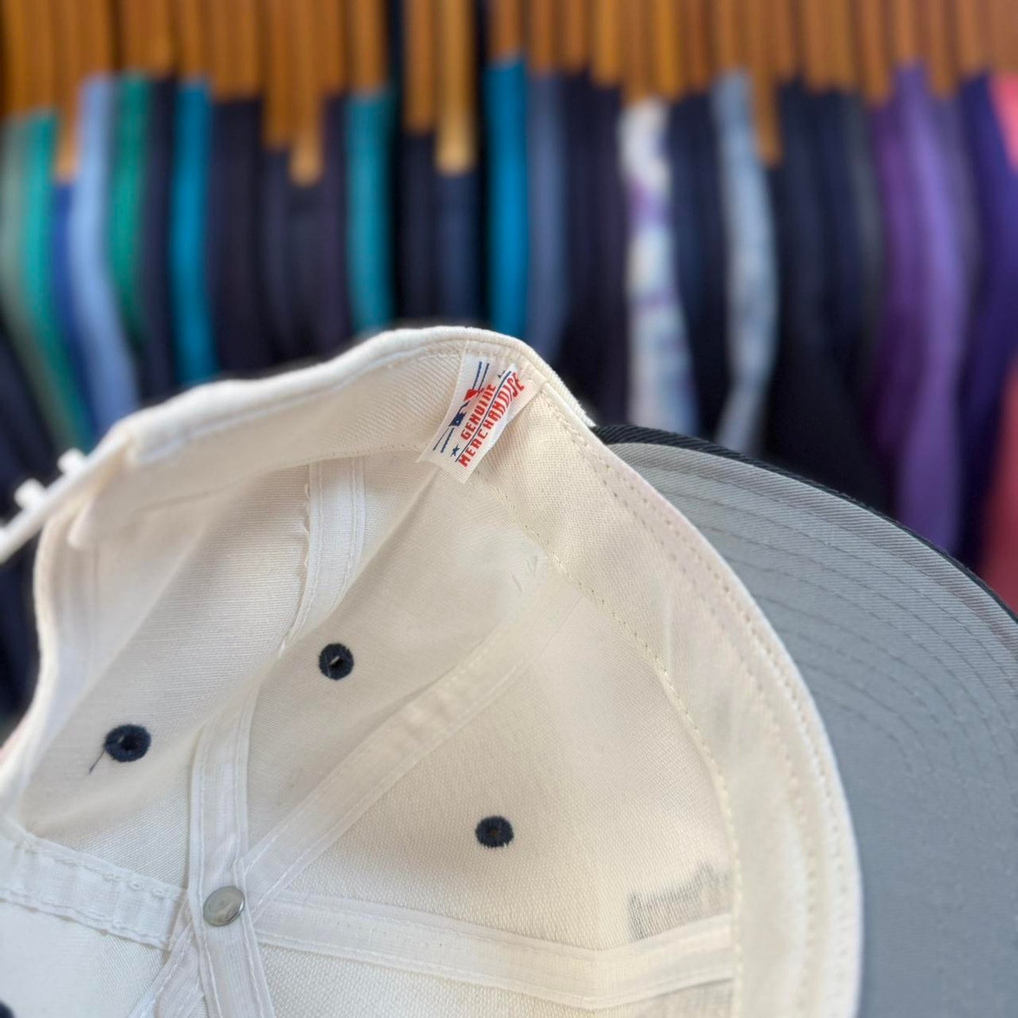 Vintage 90s Milwaukee Brewers New Era NWT Snapback