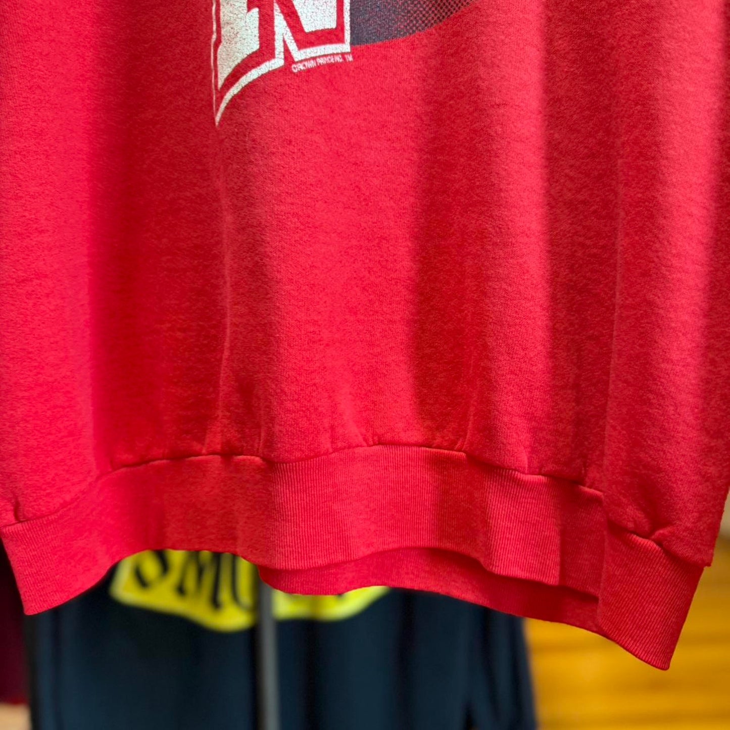 Vintage 90s Nebraska Huskers Football Crewneck - X-Large