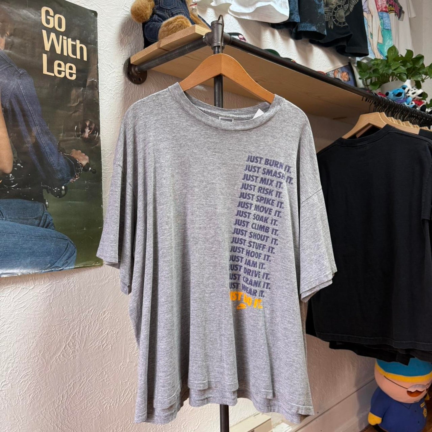 Vintage 90s Nike Just Do It Text T-Shirt - XX-Large