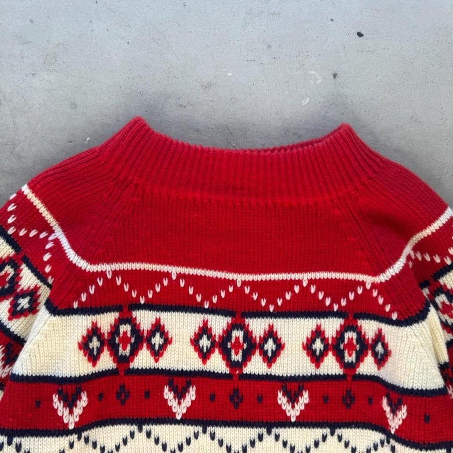 Vintage 70s JCPenny Knit Sweater - X-Large