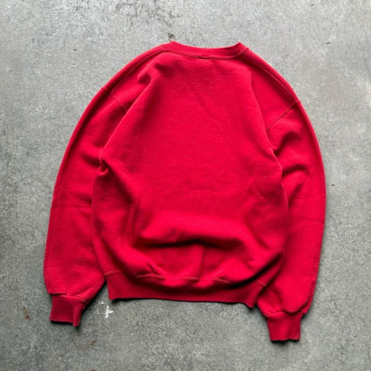 Vintage 90s Russell Athletic Nebraska Huskers Spell Out Crewneck - Medium