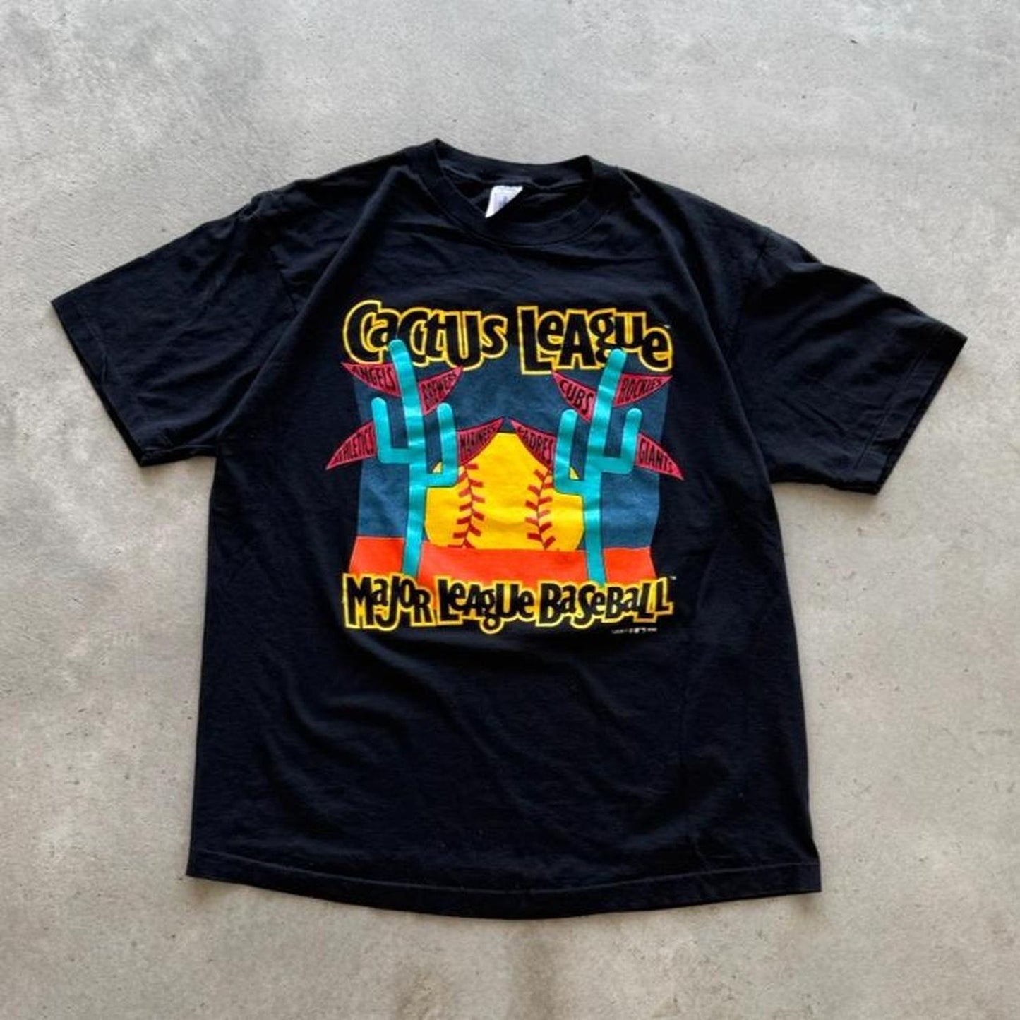Vintage 90s Cactus League Major League Baseball MLB T-Shirt - XX-Large