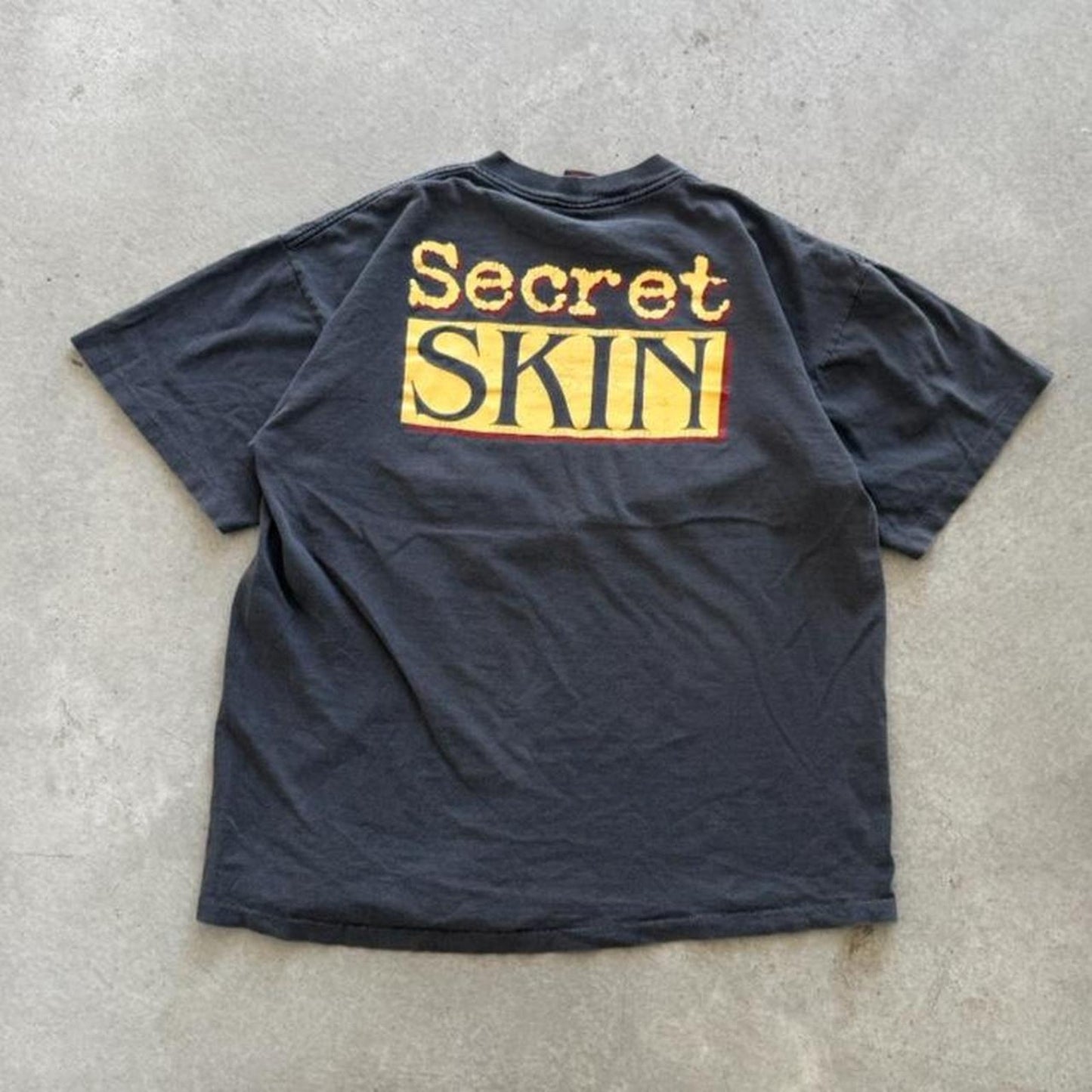 Vintage 90s Secret Skin Band T-Shirt - X-Large