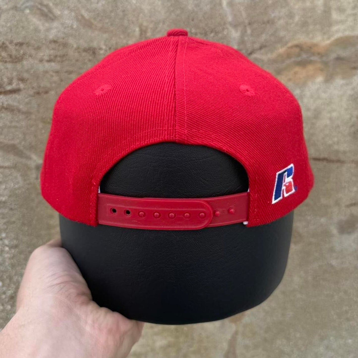 Vintage 90s Nebraska Huskers Russell Athletic Snapback