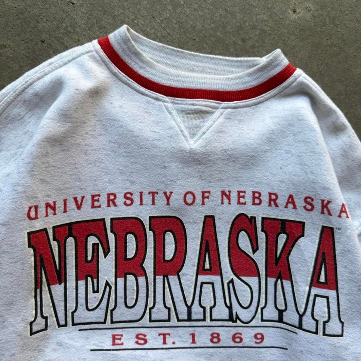 Vintage 90s Nebraska Huskers Crewneck - Large