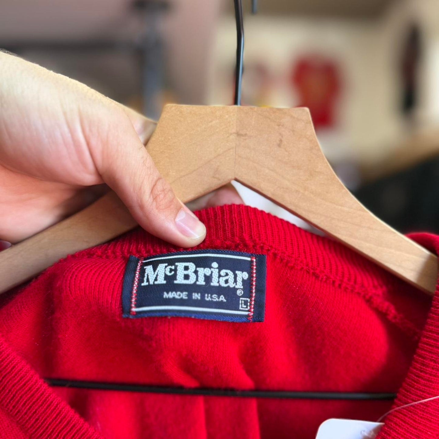 Vintage 90s Nebraska Huskers Herbie V Neck Sweater