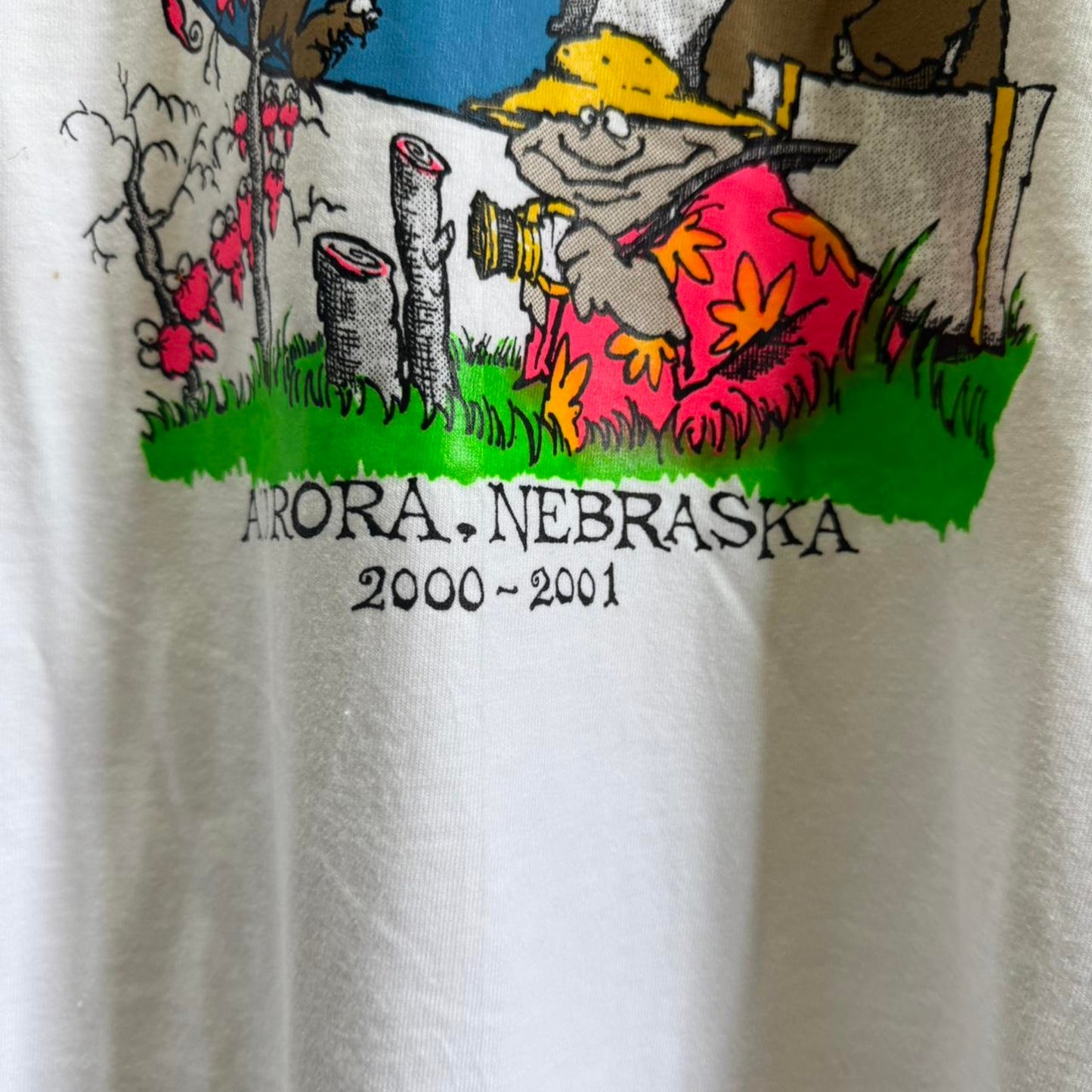Vintage 90s Save the Planet Earth Day T-Shirt
