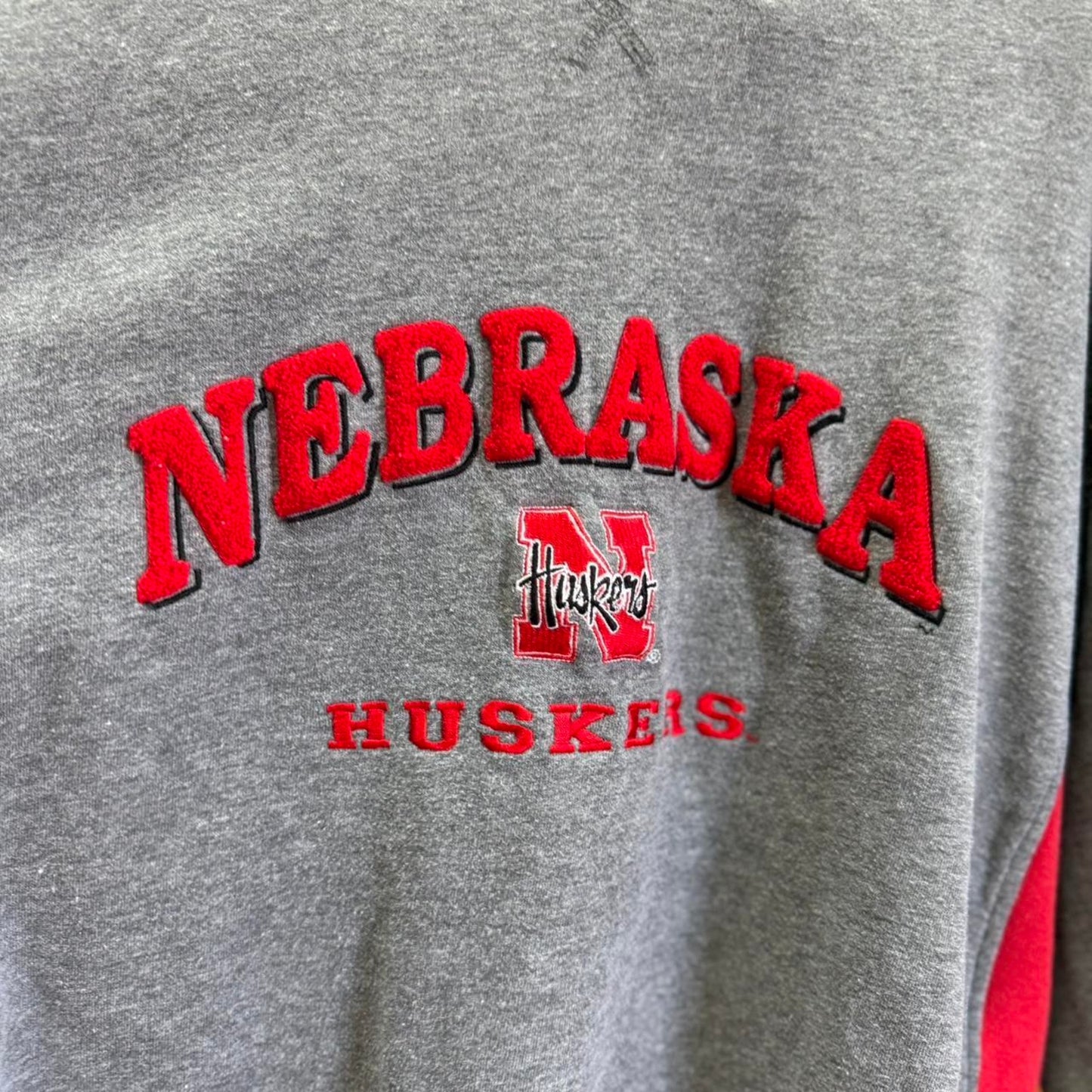 Vintage 90s Nebraska Huskers Football Crewneck