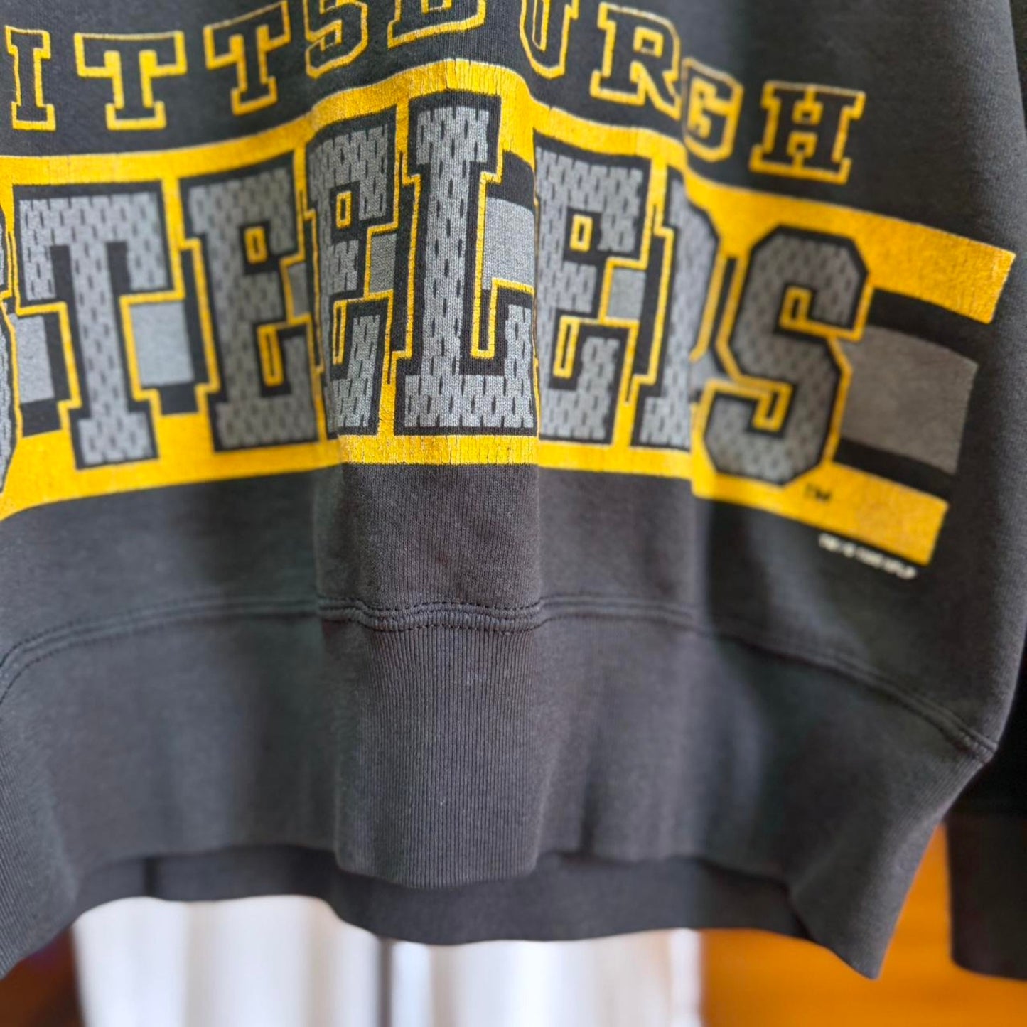 Vintage 90s Pittsburgh Steelers Salem Sportswear AOP Crewneck