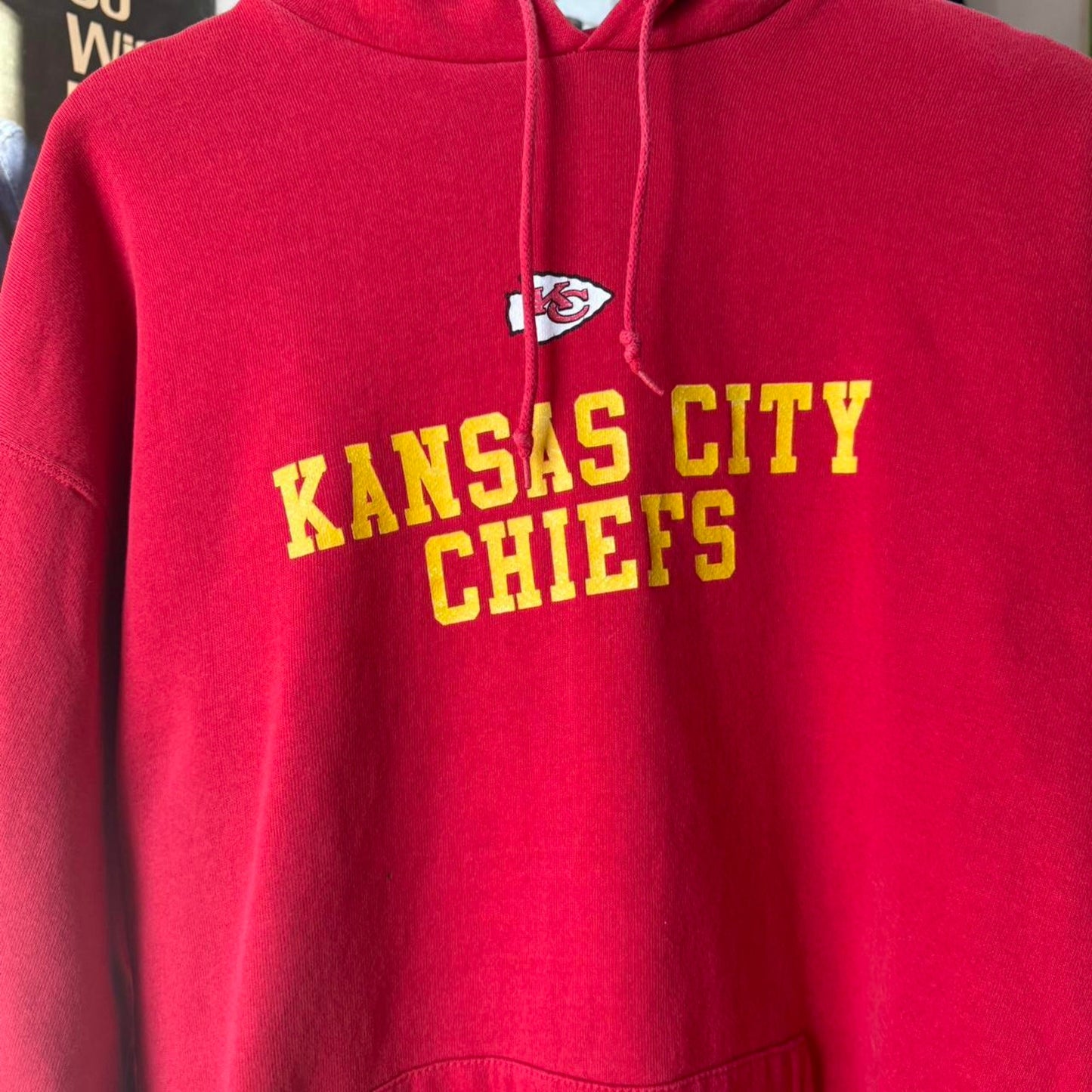 Vintage 90s Kansas City Chiefs NFL Hoodie - X-Large