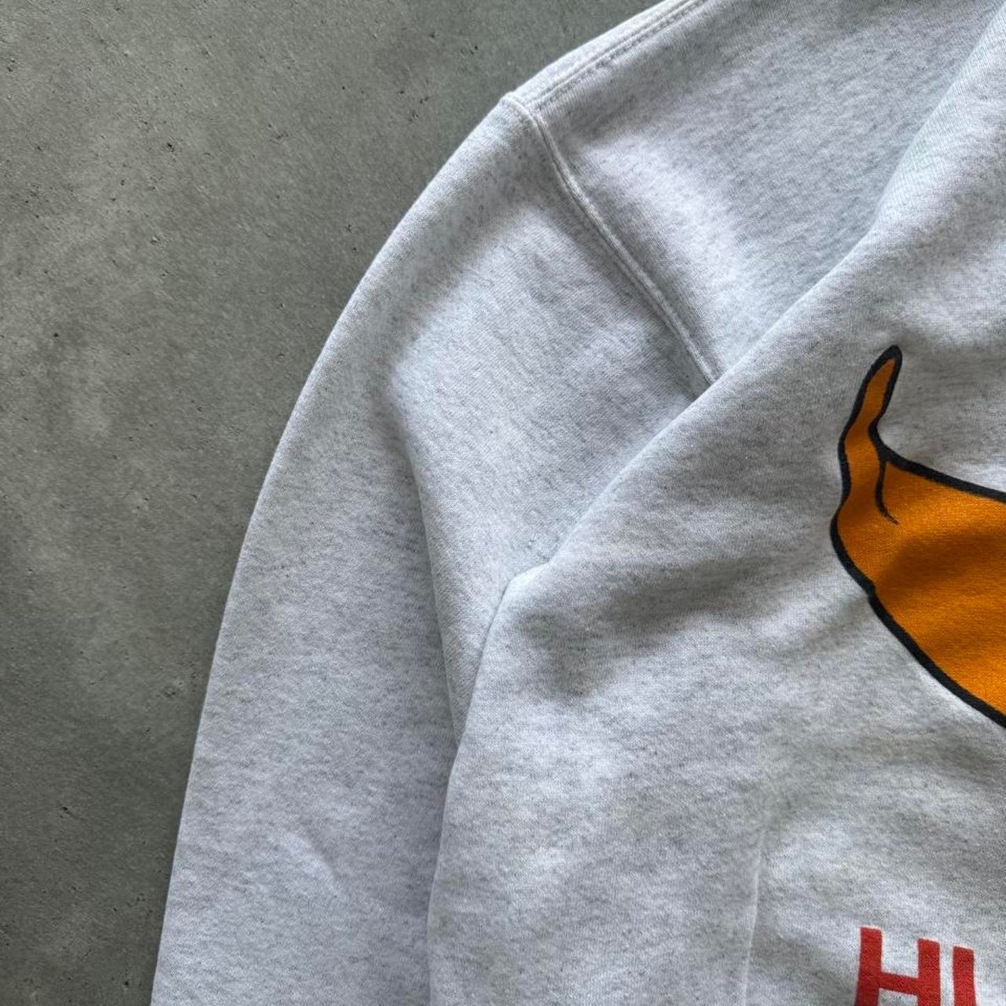 Vintage 90s Miami Hurricanes Daffy Duck Looney Tunes Crewneck - Large