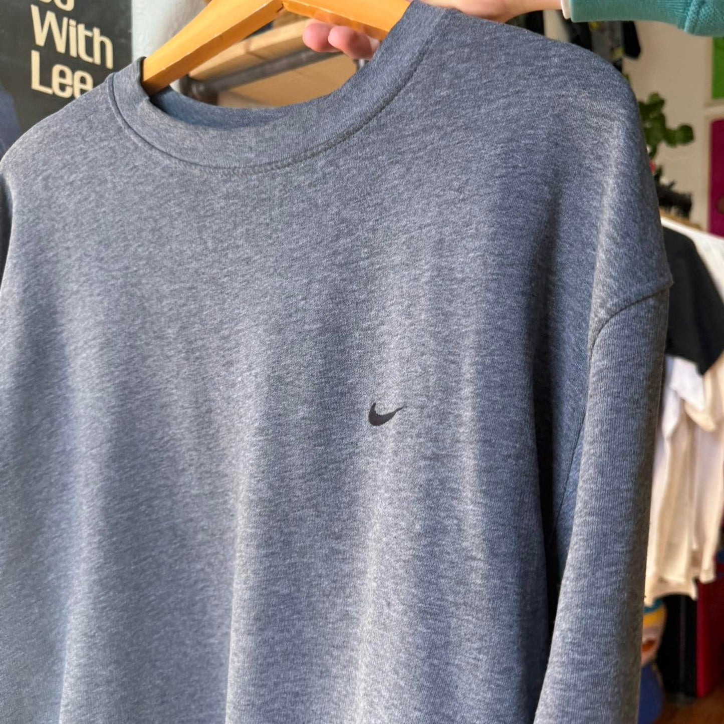 Vintage 90s Nike Side Swoosh Crewneck - X-Large