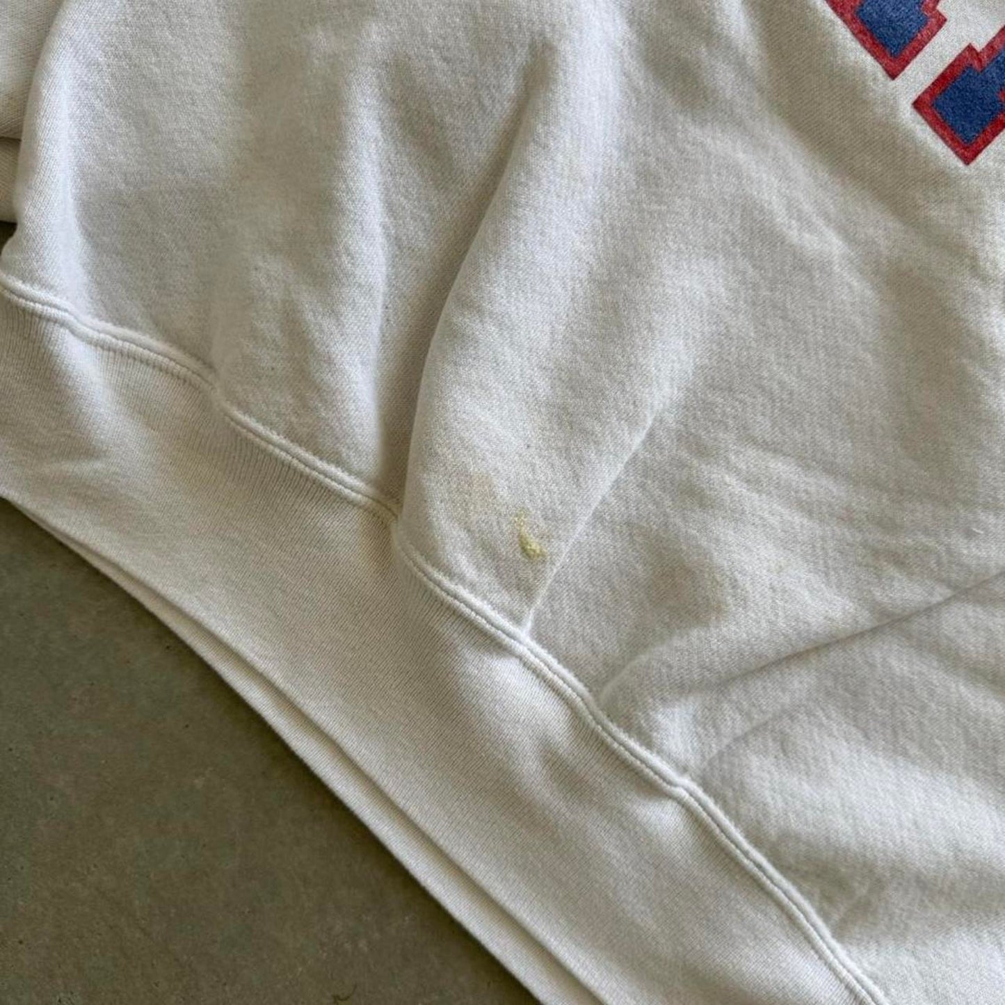Vintage 90s Russell Athletic Distressed Crewneck - XX-Large