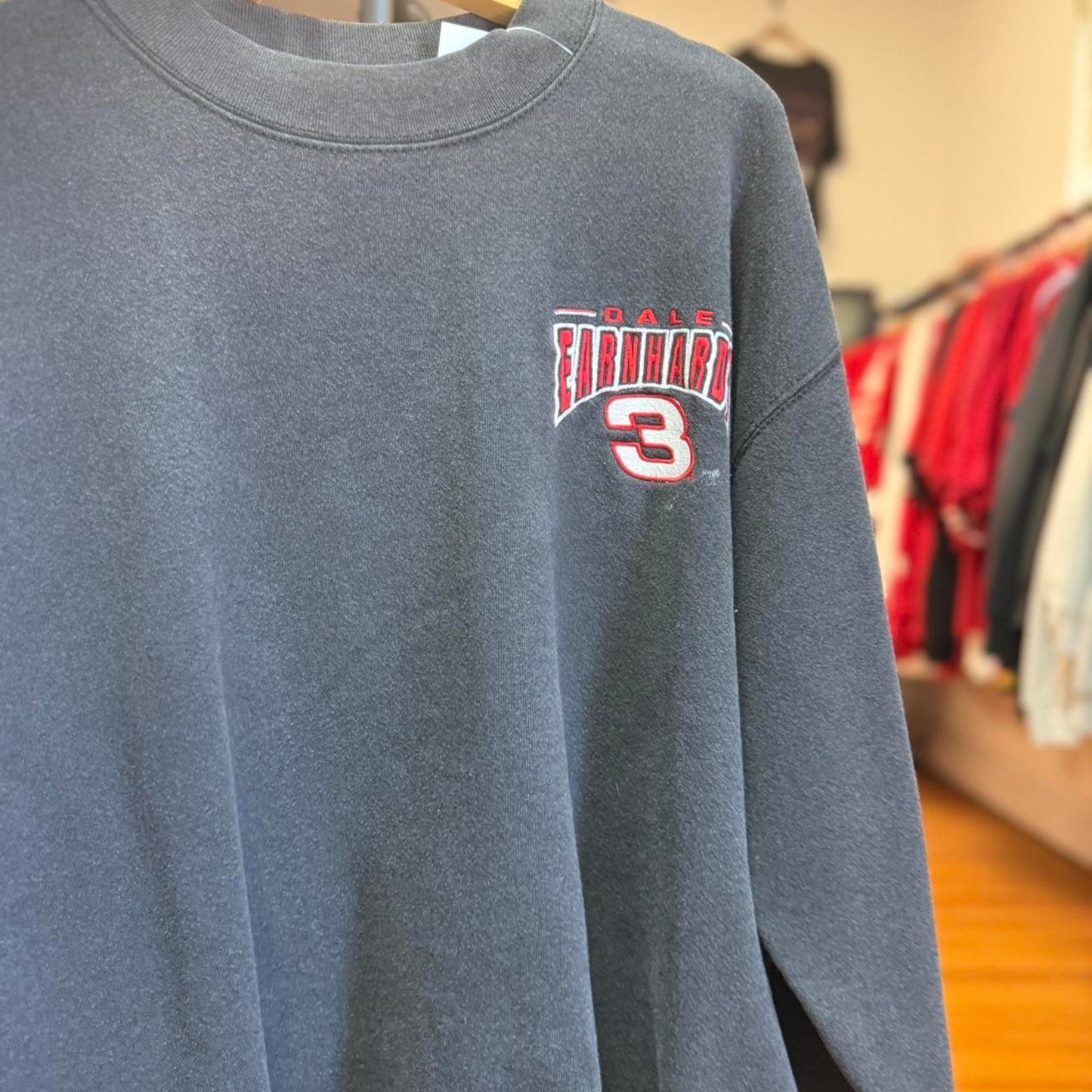 Vintage 90s NASCAR Dale Earnhardt Racing Crewneck - Large