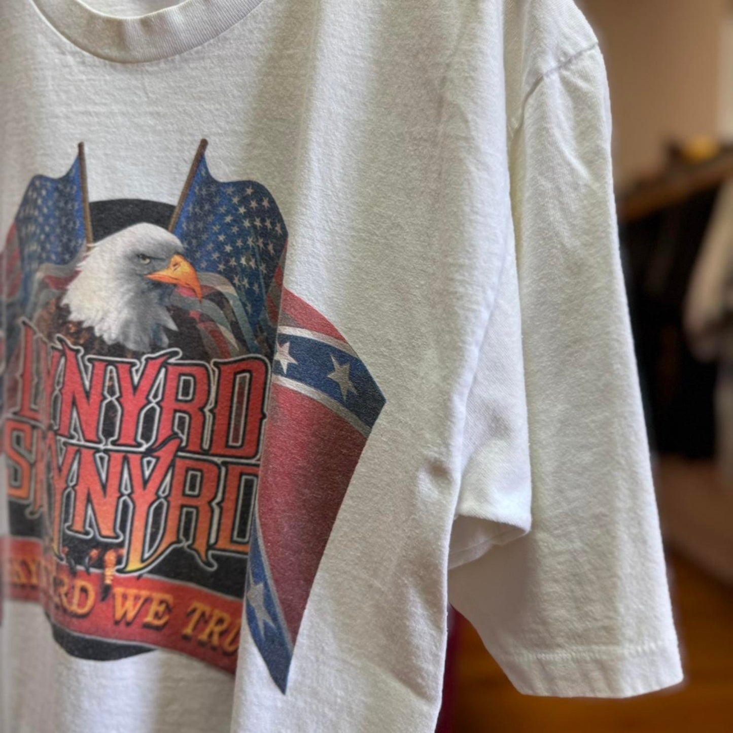 Vintage 2001 Lynyrd Skynrd Back to the Swamp Band Concert T-Shirt