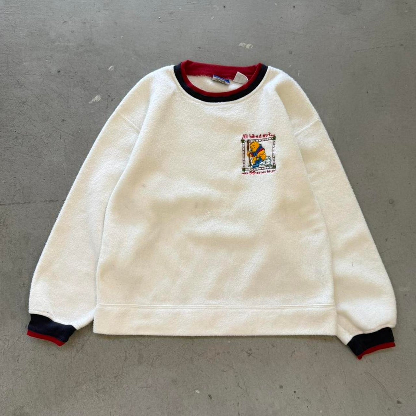 Vintage 90s Winnie the Pooh Hiking Crewneck - Large