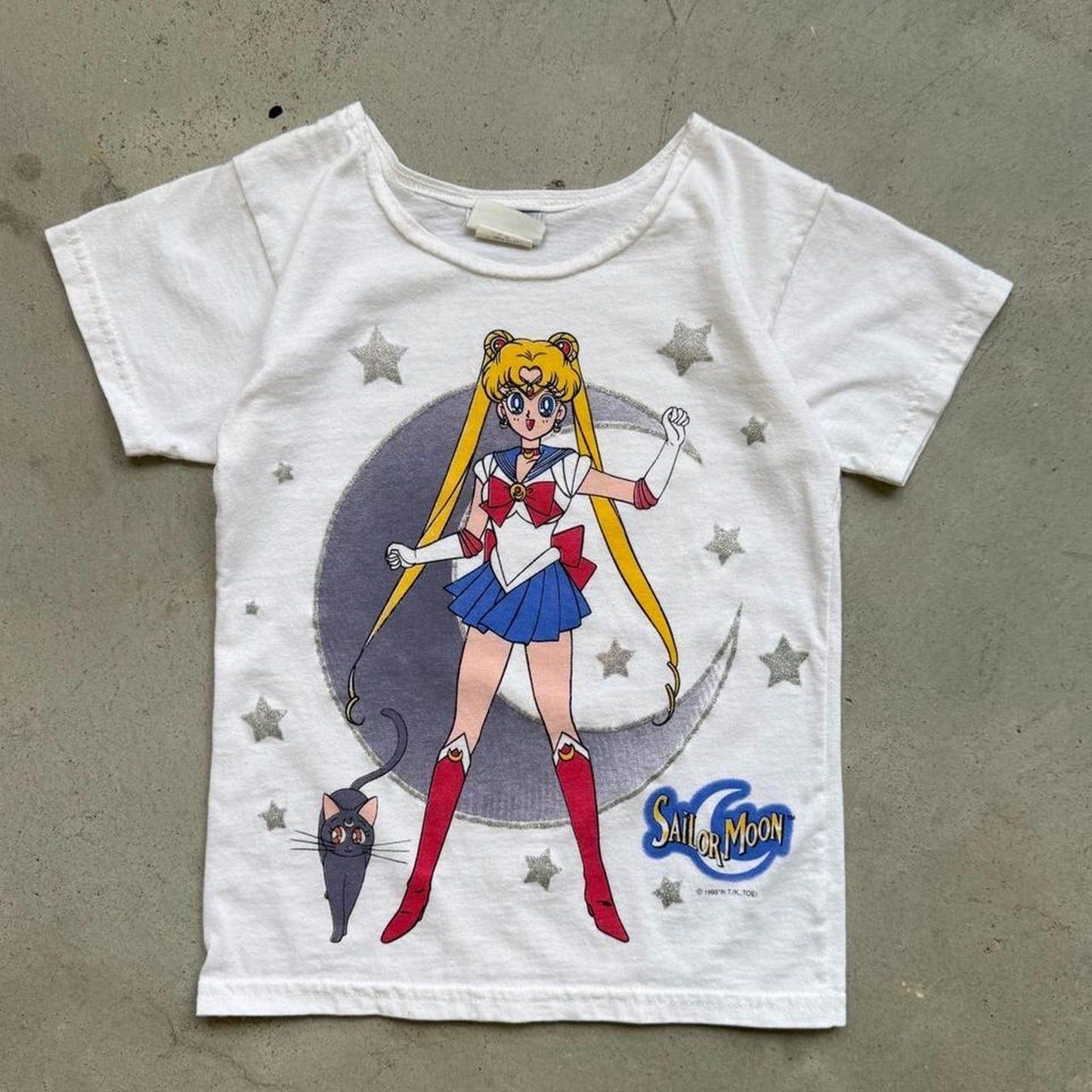 Vintage 90s Sailor Moon Anime T-Shirt - Kids 7