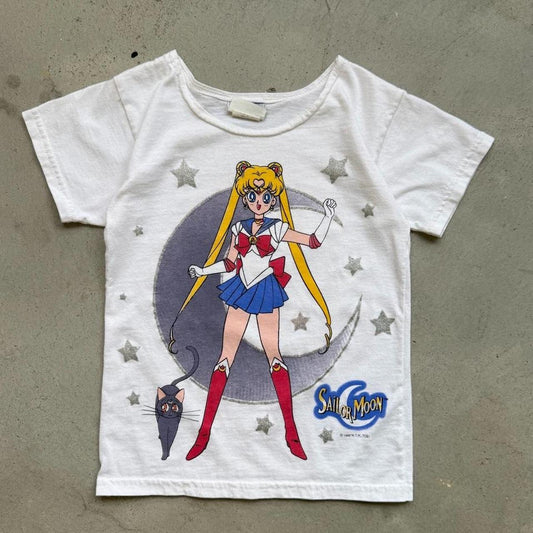Vintage 90s Sailor Moon Anime T-Shirt - Kids 7