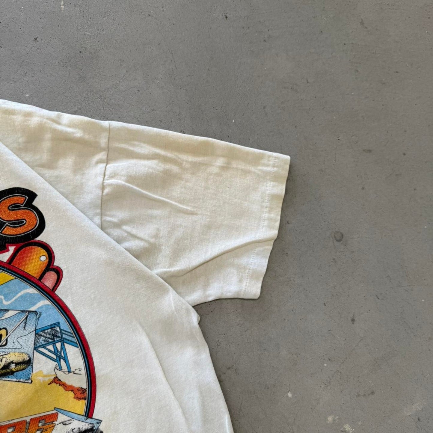 Vintage 80s Williams Grove Dirt Track Racing T-Shirt - Medium