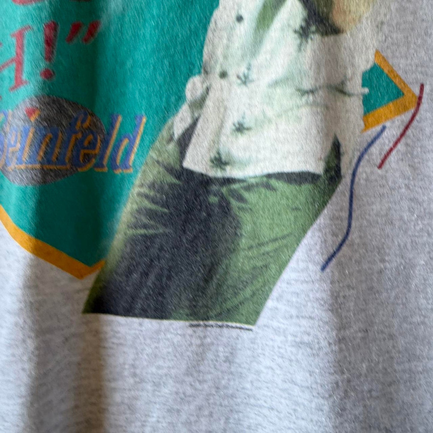 Vintage 90s Kramer Seinfeld God Knows TV Promo T-Shirt - X-Large