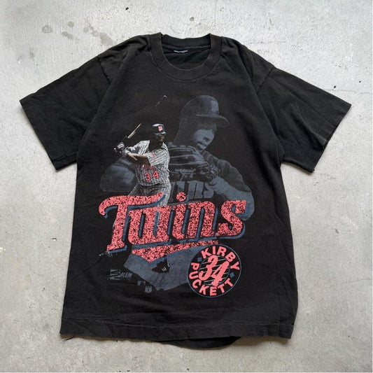 Vintage 90s Minnesota Twins MLB T-Shirt - Kids X-Large