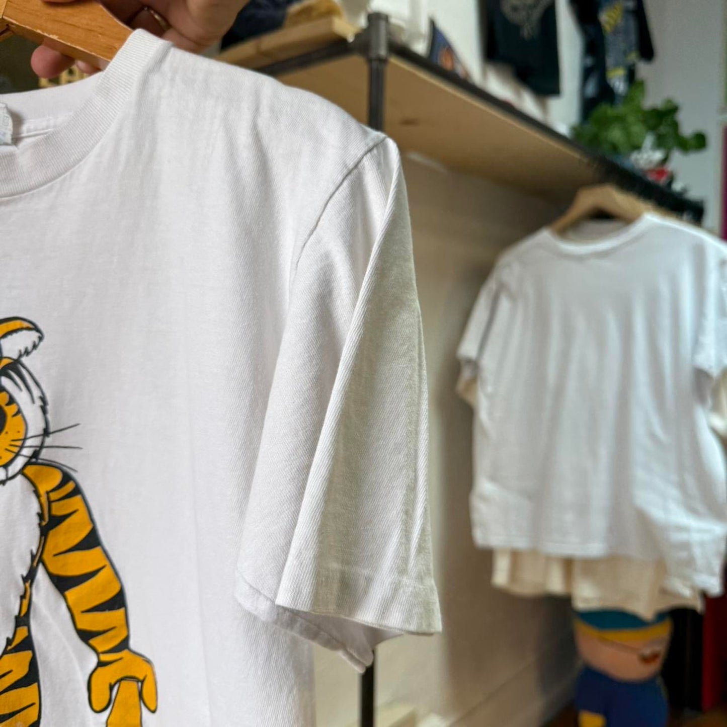 Vintage 89s Mizzou University of Missouri Fan Tiger T-Shirt - Medium
