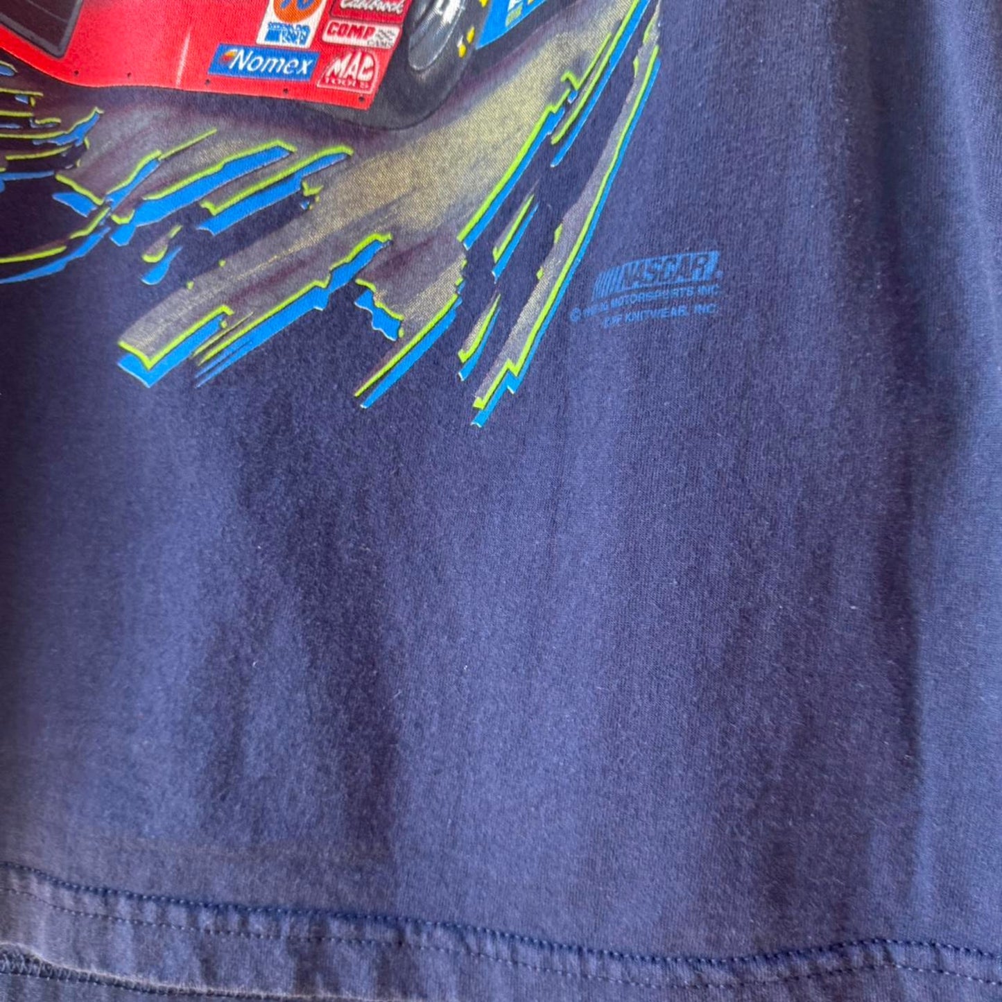 Vintage 90s Jeff Gordon NASCAR Racing Racecar T-Shirt - Large