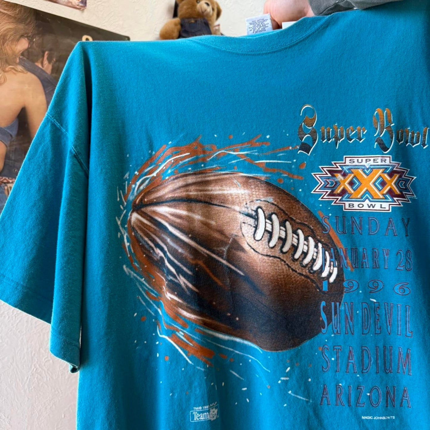 Vintage 90s Super Bowl XXX NFL Football T-Shirt - X-Large