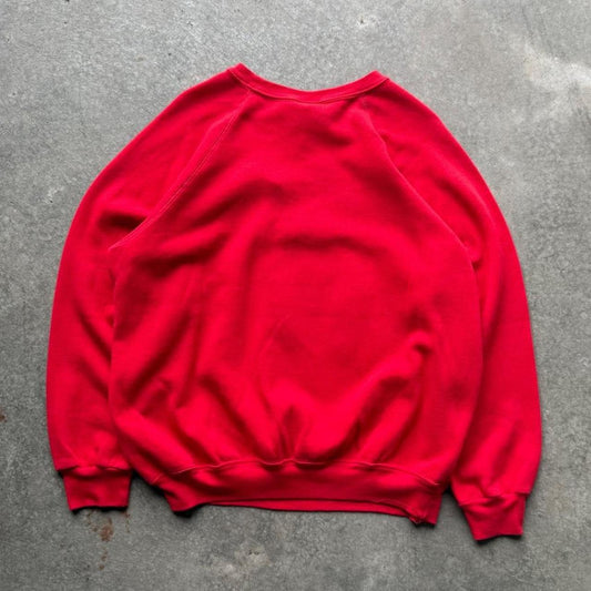Vintage 90s University of Nebraska Simpsons Crewneck - Large