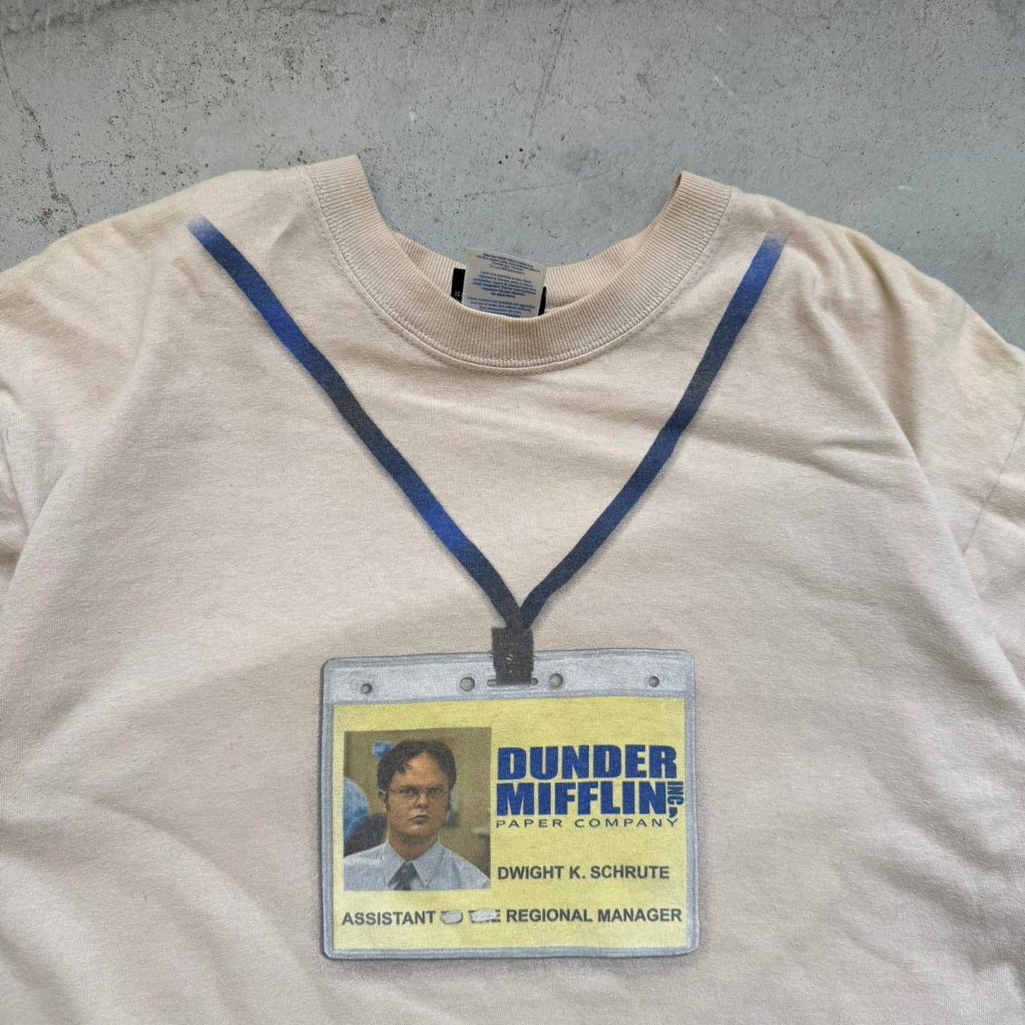 Vintage Y2K The Office Dwight Schrute TV Show T-Shirt - Medium
