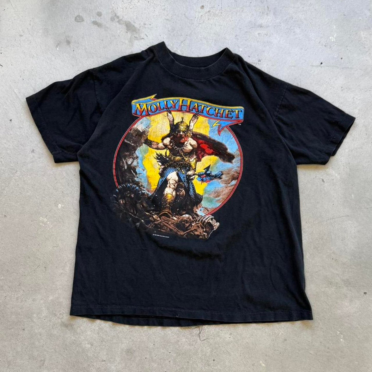 Vintage Molly Hatchet Hell Yeah Band T-Shirt - X-Large