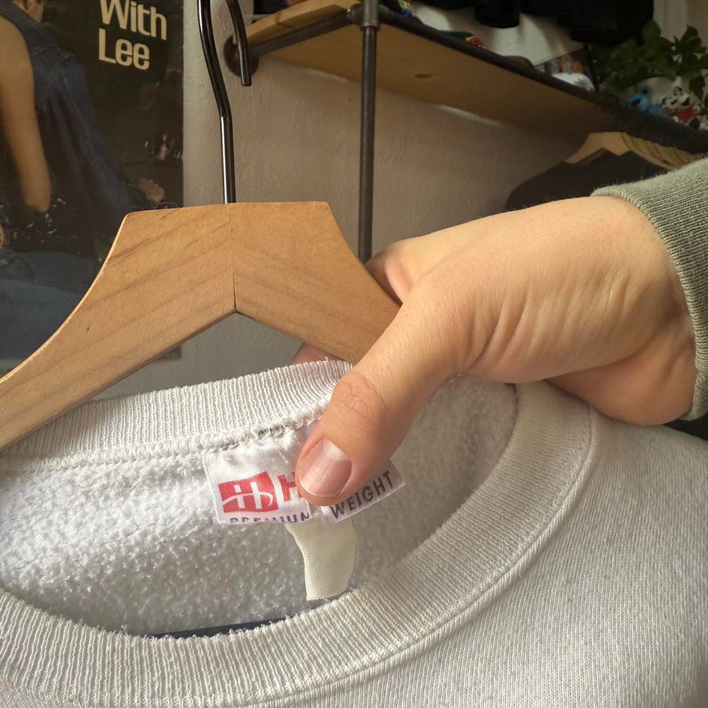 Vintage 90s Nebraska Huskers School Crest Crewneck - Large